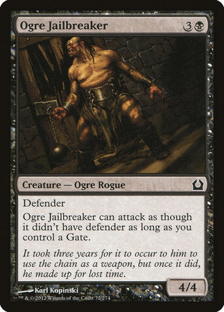 Ogre Jailbreaker [Return to Ravnica] | Tabernacle Games