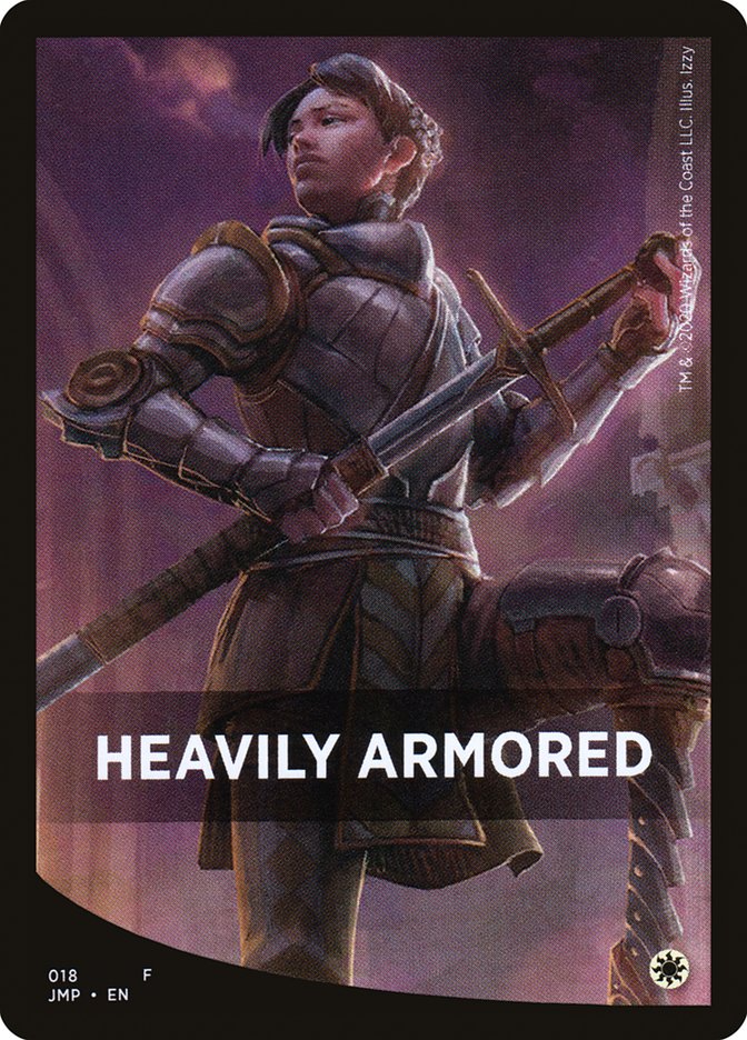 Heavily Armored Theme Card [Jumpstart Front Cards] | Tabernacle Games