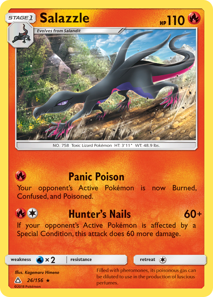 Salazzle (26/156) [Sun & Moon: Ultra Prism] | Tabernacle Games