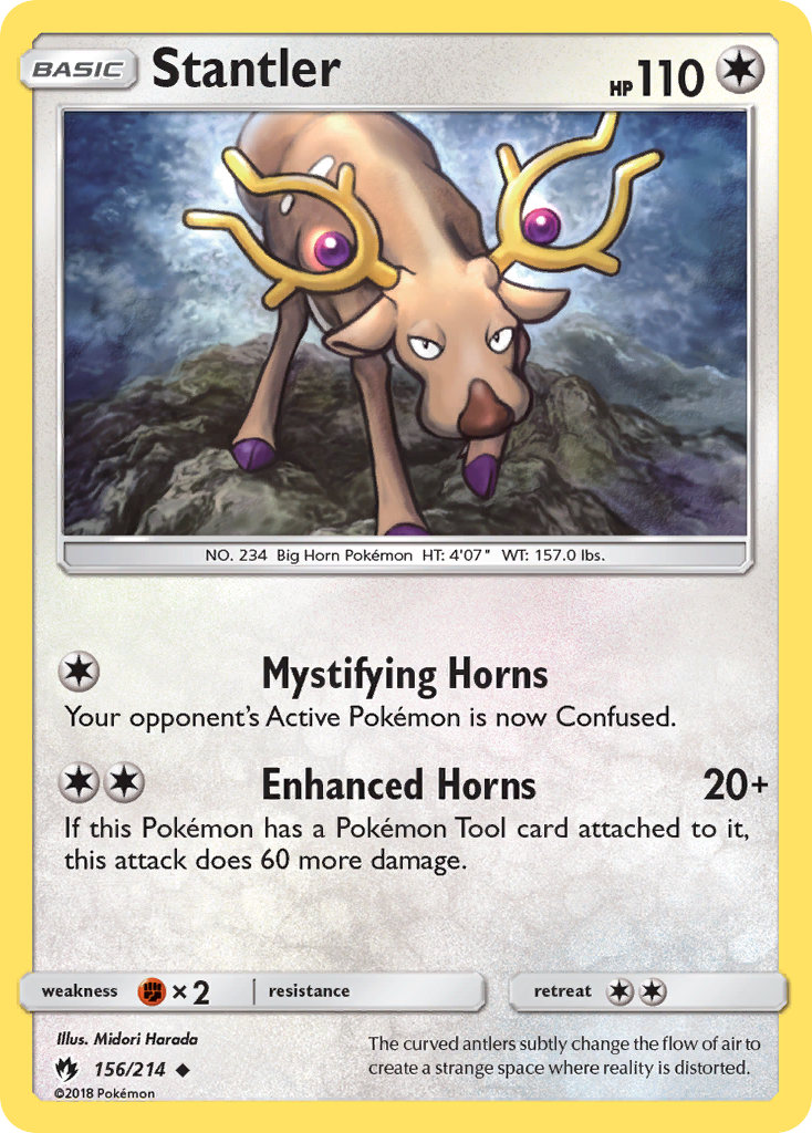 Stantler (156/214) [Sun & Moon: Lost Thunder] | Tabernacle Games