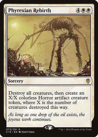 Phyrexian Rebirth [Commander 2016] | Tabernacle Games