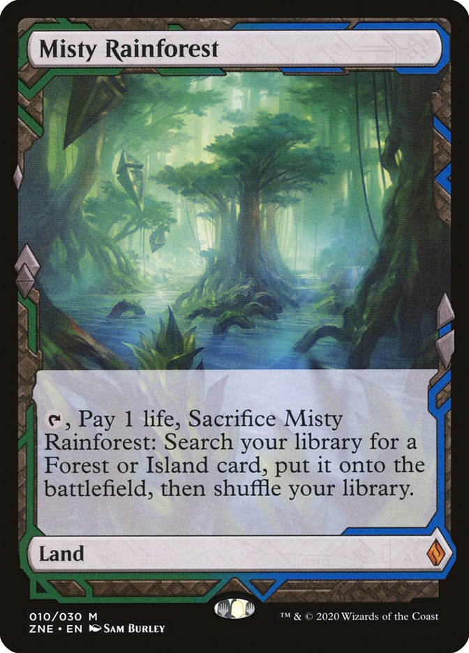 Misty Rainforest [Zendikar Rising Expeditions] | Tabernacle Games