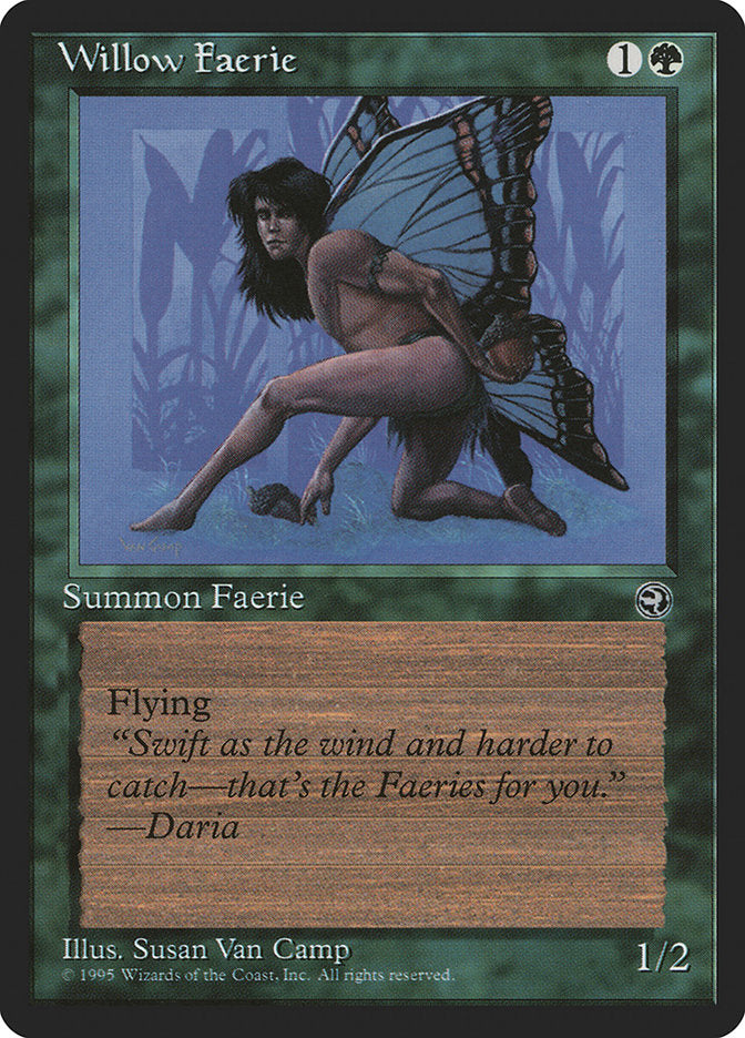 Willow Faerie (Daria Flavor Text) [Homelands] | Tabernacle Games