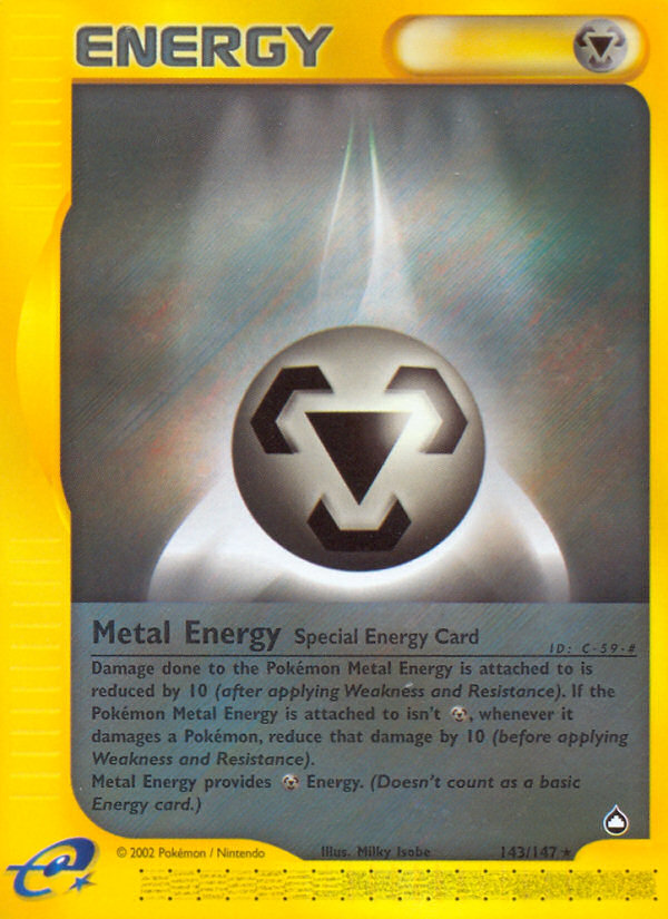 Metal Energy (143/147) [Aquapolis] | Tabernacle Games