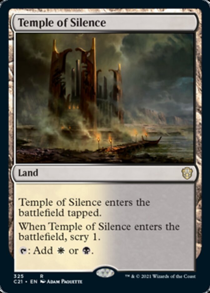 Temple of Silence [Commander 2021] | Tabernacle Games