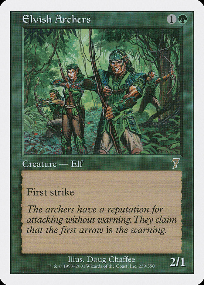 Elvish Archers [Seventh Edition] | Tabernacle Games