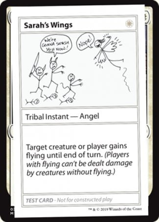 Sarah's Wings (2021 Edition) [Mystery Booster Playtest Cards] | Tabernacle Games