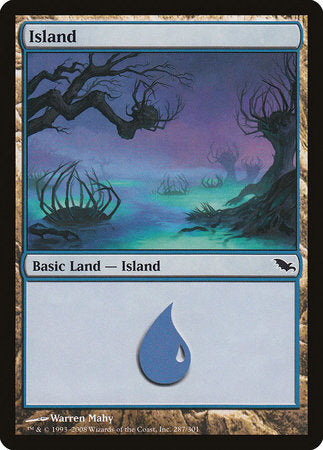 Island (287) [Shadowmoor] | Tabernacle Games