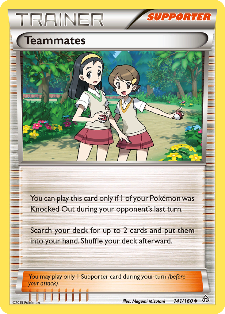 Teammates (141/160) [XY: Primal Clash] | Tabernacle Games