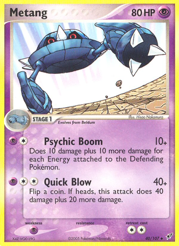 Metang (40/107) [EX: Deoxys] | Tabernacle Games