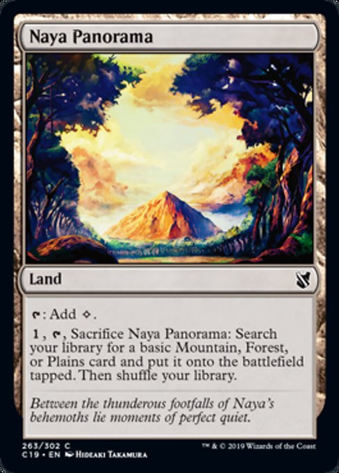 Naya Panorama [Commander 2019] | Tabernacle Games