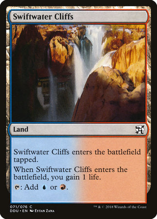 Swiftwater Cliffs [Duel Decks: Elves vs. Inventors] | Tabernacle Games