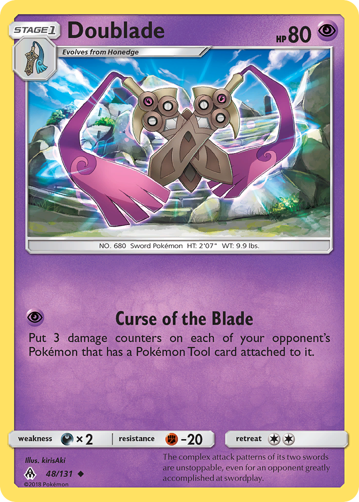 Doublade (48/131) [Sun & Moon: Forbidden Light] | Tabernacle Games