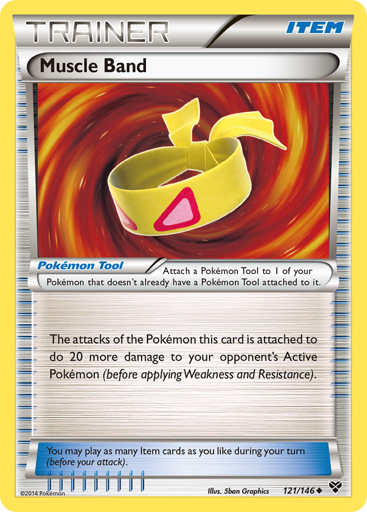 Muscle Band (121/146) [XY: Base Set] | Tabernacle Games