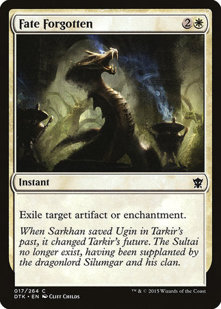 Fate Forgotten [Dragons of Tarkir] | Tabernacle Games