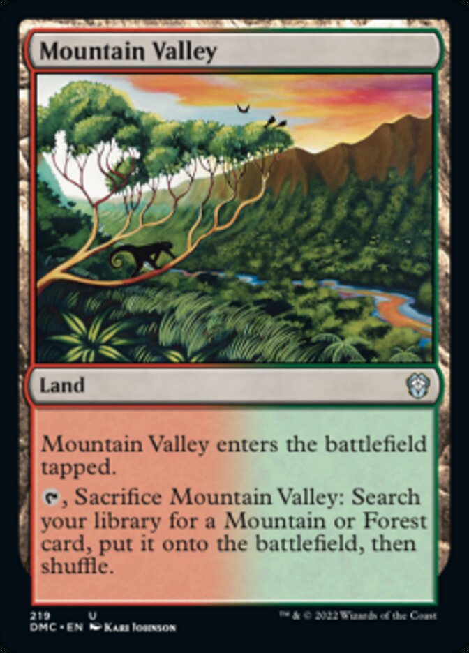 Mountain Valley [Dominaria United Commander] | Tabernacle Games