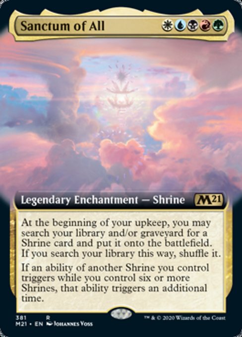 Sanctum of All (Extended Art) [Core Set 2021] | Tabernacle Games