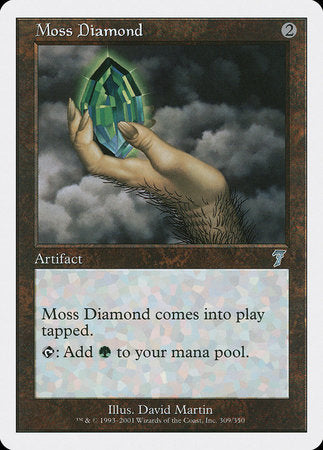 Moss Diamond [Seventh Edition] | Tabernacle Games