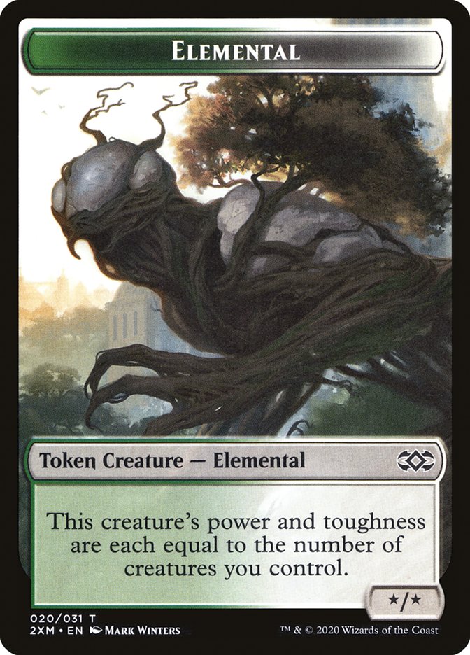 Elemental Token [Double Masters] | Tabernacle Games