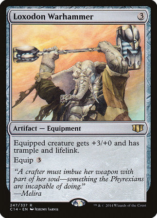 Loxodon Warhammer [Commander 2014] | Tabernacle Games