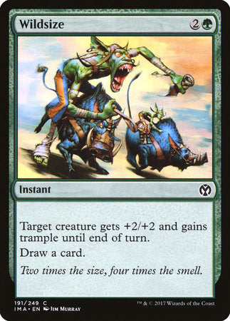 Wildsize [Iconic Masters] | Tabernacle Games