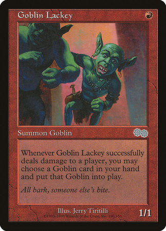 Goblin Lackey [Urza's Saga] | Tabernacle Games