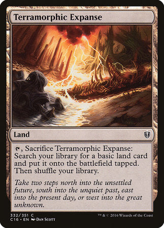 Terramorphic Expanse [Commander 2016] | Tabernacle Games