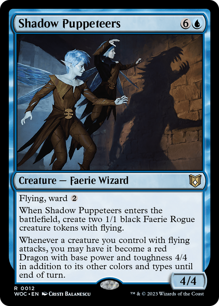 Shadow Puppeteers [Wilds of Eldraine Commander] | Tabernacle Games