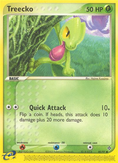 Treecko (80/97) [EX: Dragon] | Tabernacle Games