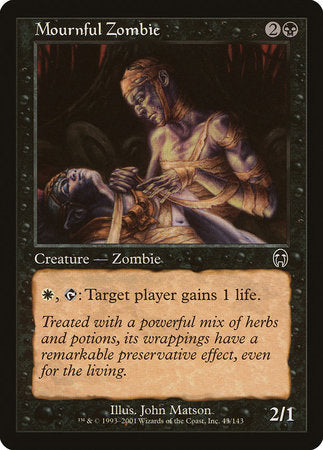 Mournful Zombie [Apocalypse] | Tabernacle Games