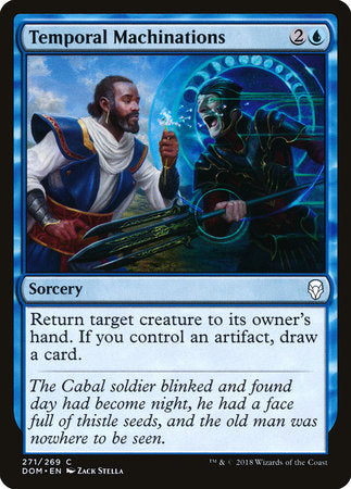 Temporal Machinations [Dominaria] | Tabernacle Games