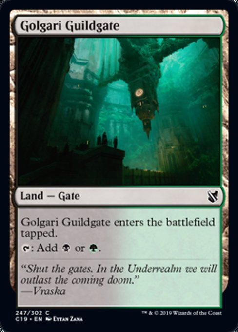 Golgari Guildgate [Commander 2019] | Tabernacle Games