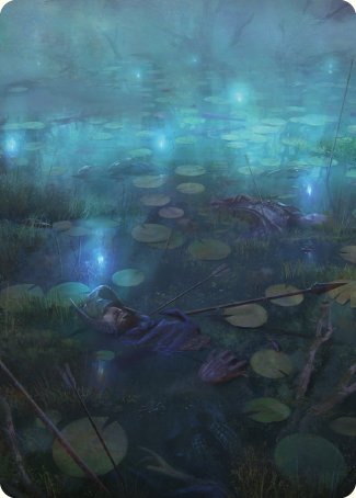 The Dead Marshes Art Card [The Lord of the Rings: Tales of Middle-earth Art Series] | Tabernacle Games