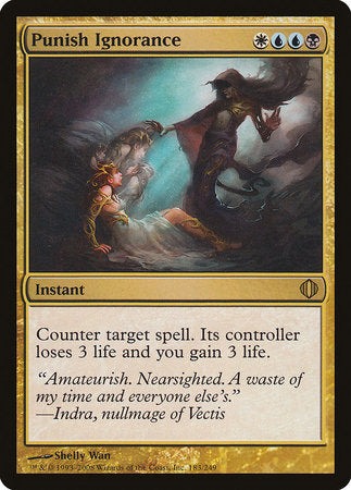Punish Ignorance [Shards of Alara] | Tabernacle Games