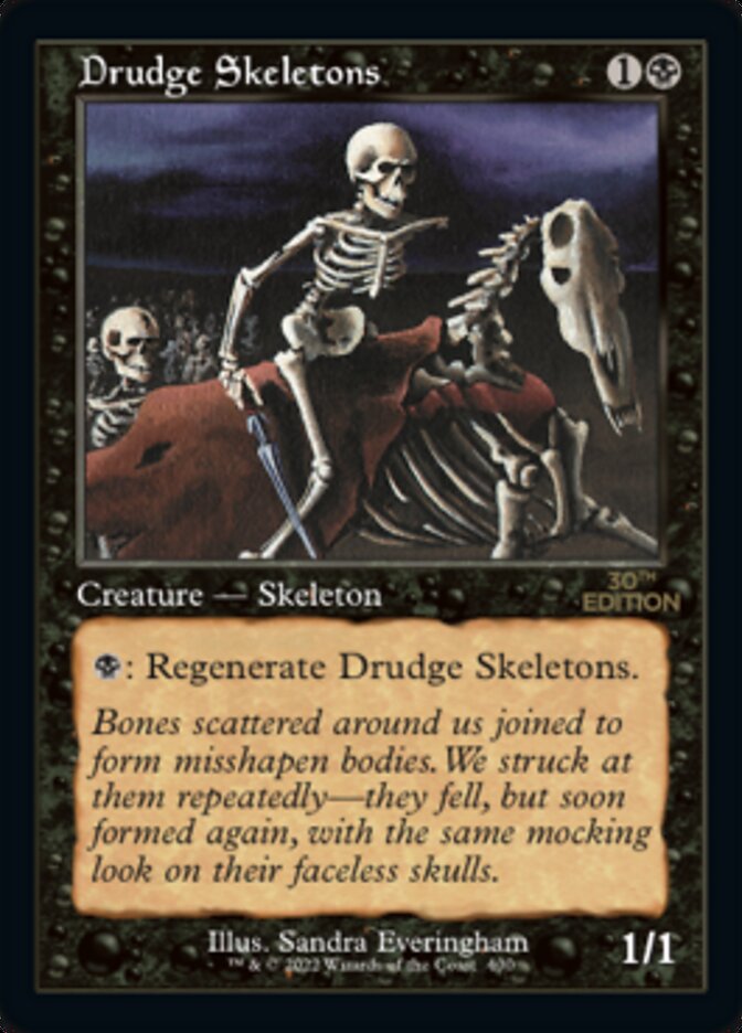 Drudge Skeletons (Retro) [30th Anniversary Edition] | Tabernacle Games