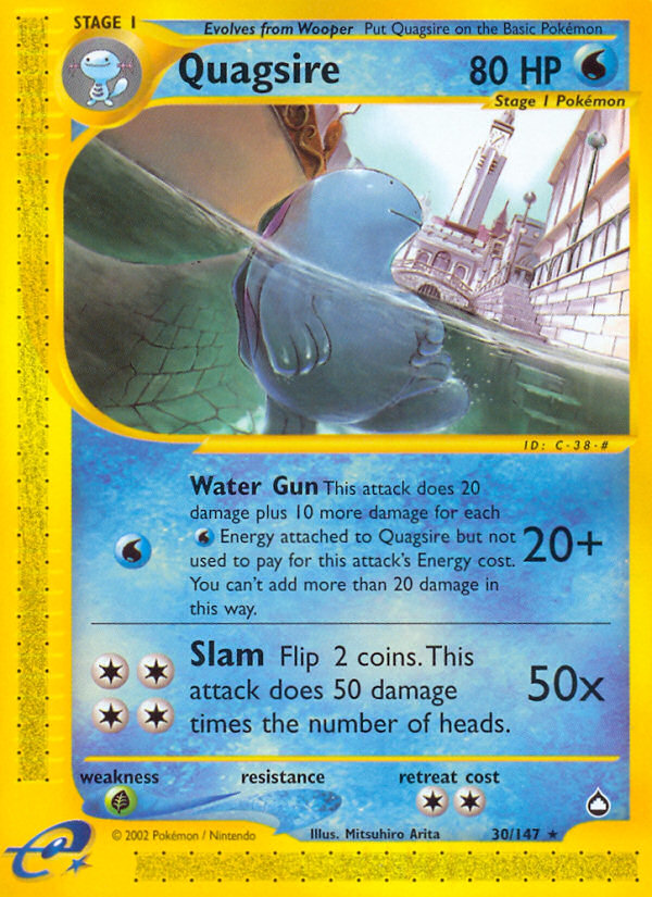 Quagsire (30/147) [Aquapolis] | Tabernacle Games