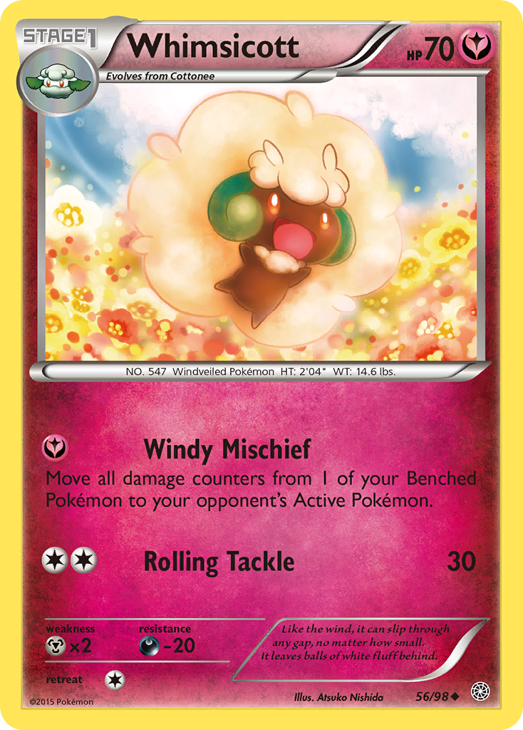 Whimsicott (56/98) [XY: Ancient Origins] | Tabernacle Games