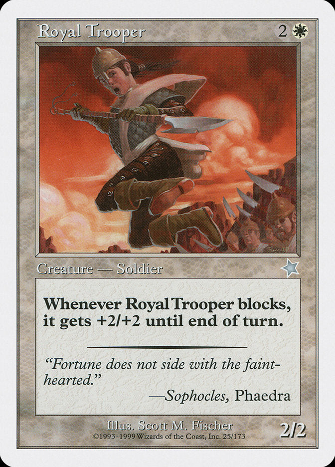 Royal Trooper [Starter 1999] | Tabernacle Games