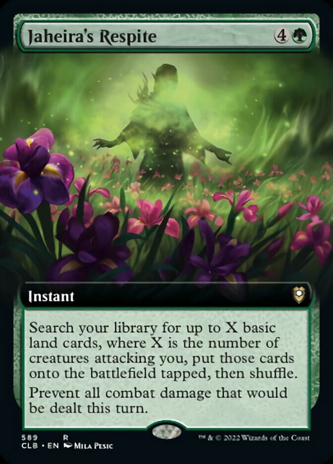 Jaheira's Respite (Extended Art) [Commander Legends: Battle for Baldur's Gate] | Tabernacle Games
