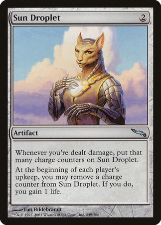 Sun Droplet [Mirrodin] | Tabernacle Games