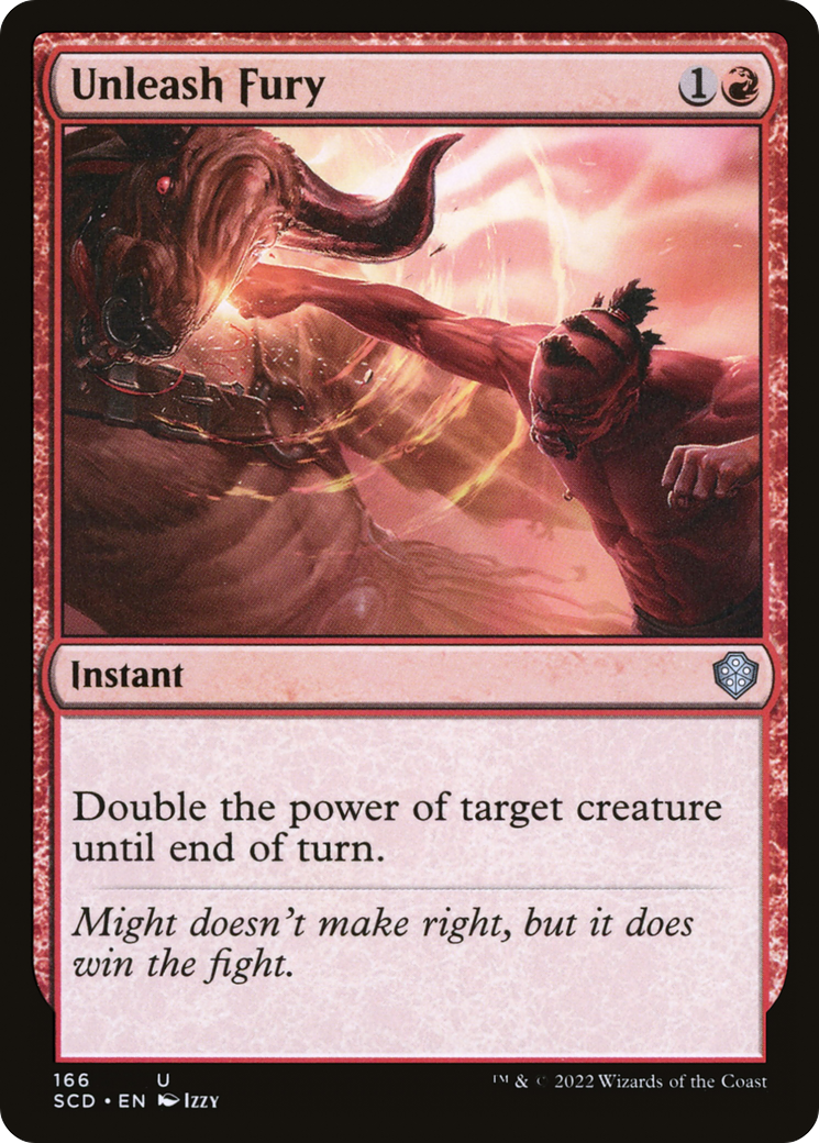 Unleash Fury [Starter Commander Decks] | Tabernacle Games