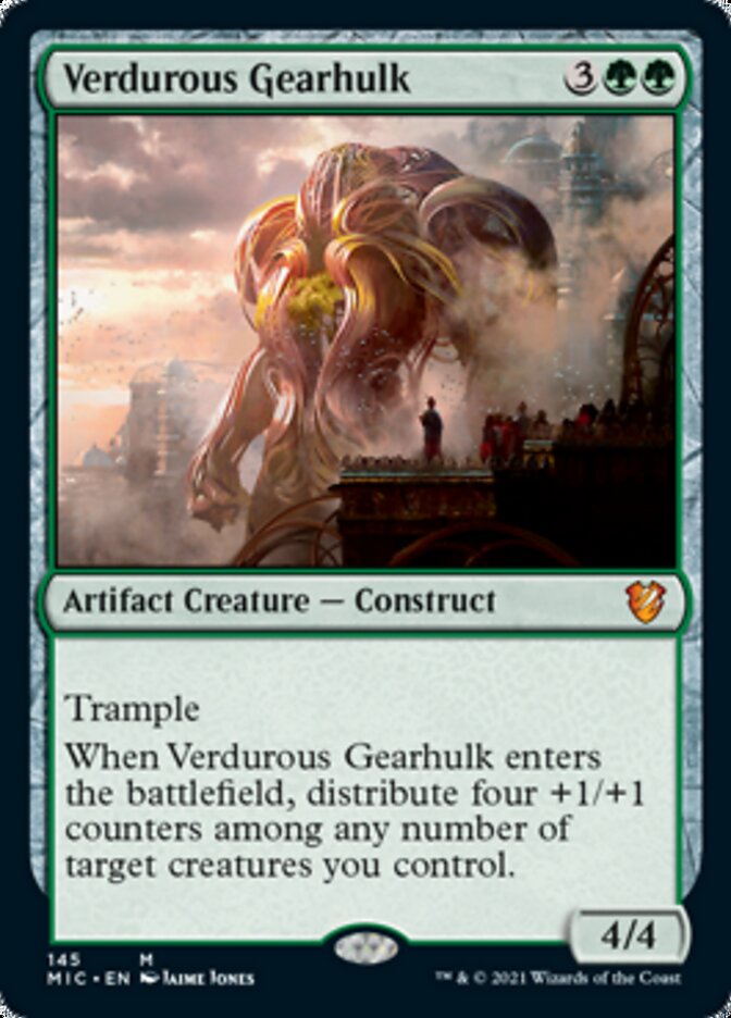 Verdurous Gearhulk [Innistrad: Midnight Hunt Commander] | Tabernacle Games