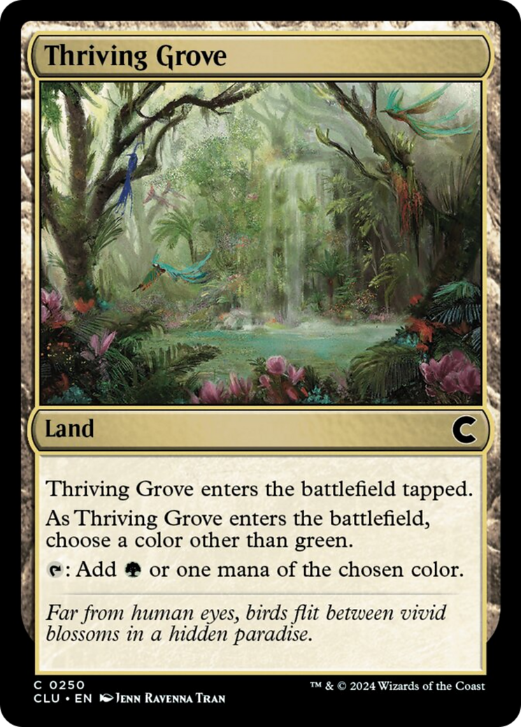 Thriving Grove [Ravnica: Clue Edition] | Tabernacle Games