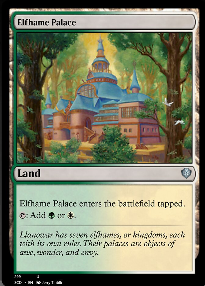 Elfhame Palace [Starter Commander Decks] | Tabernacle Games