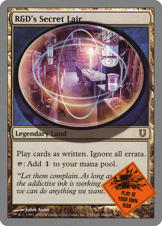 R&D's Secret Lair [Unhinged] | Tabernacle Games