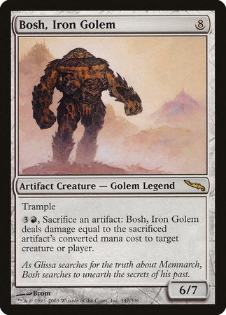 Bosh, Iron Golem [Mirrodin] | Tabernacle Games