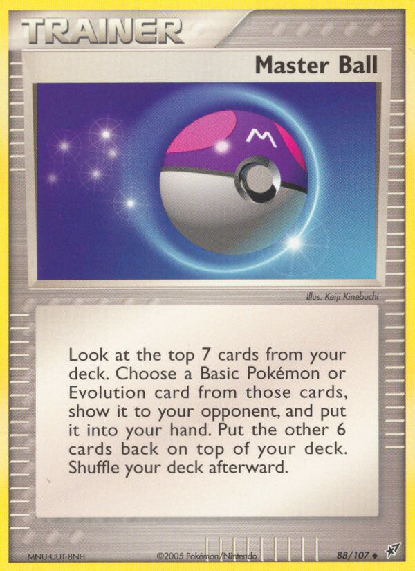 Master Ball (88/107) [EX: Deoxys] | Tabernacle Games