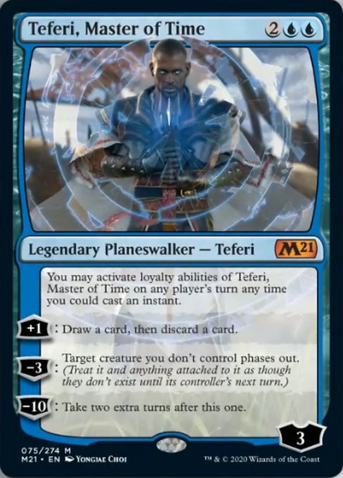 Teferi, Master of Time [Core Set 2021] | Tabernacle Games