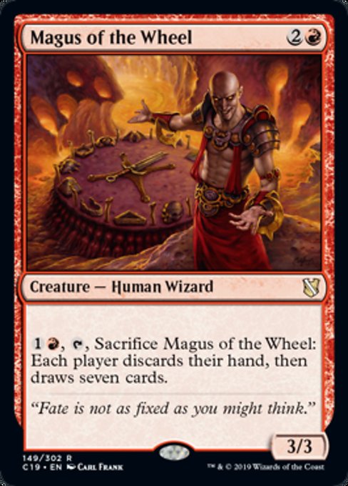 Magus of the Wheel [Commander 2019] | Tabernacle Games