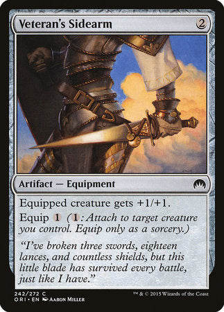 Veteran's Sidearm [Magic Origins] | Tabernacle Games